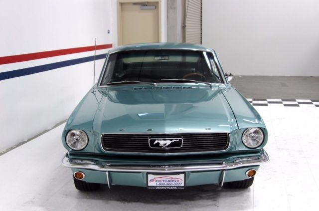 1965 Turqoise Ford Mustang --