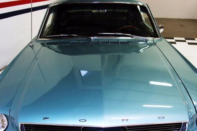 1965 Turqoise Ford Mustang --