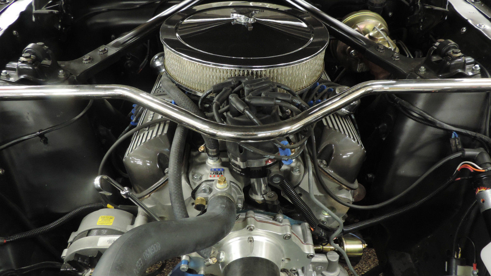 1965 charcoal beige metallic T-7 Ford Mustang Fastback