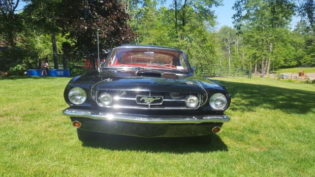 1965 Black Ford Mustang Fastback