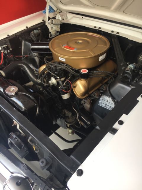 1965 White Ford Mustang Fastback