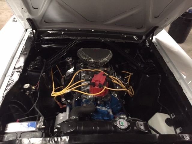 1965 White Ford Mustang Fastback