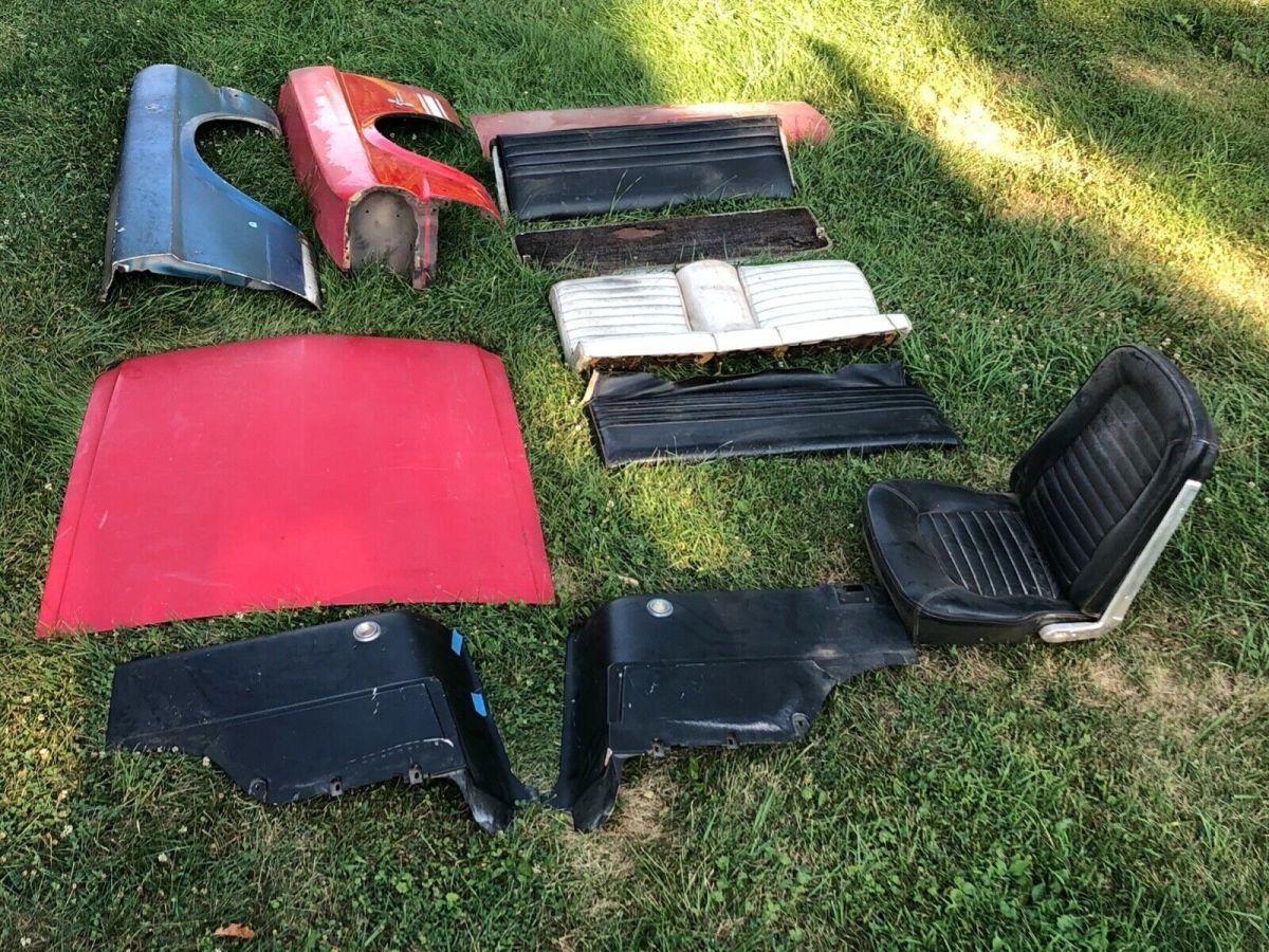 1965 Blue Ford Mustang Fastback