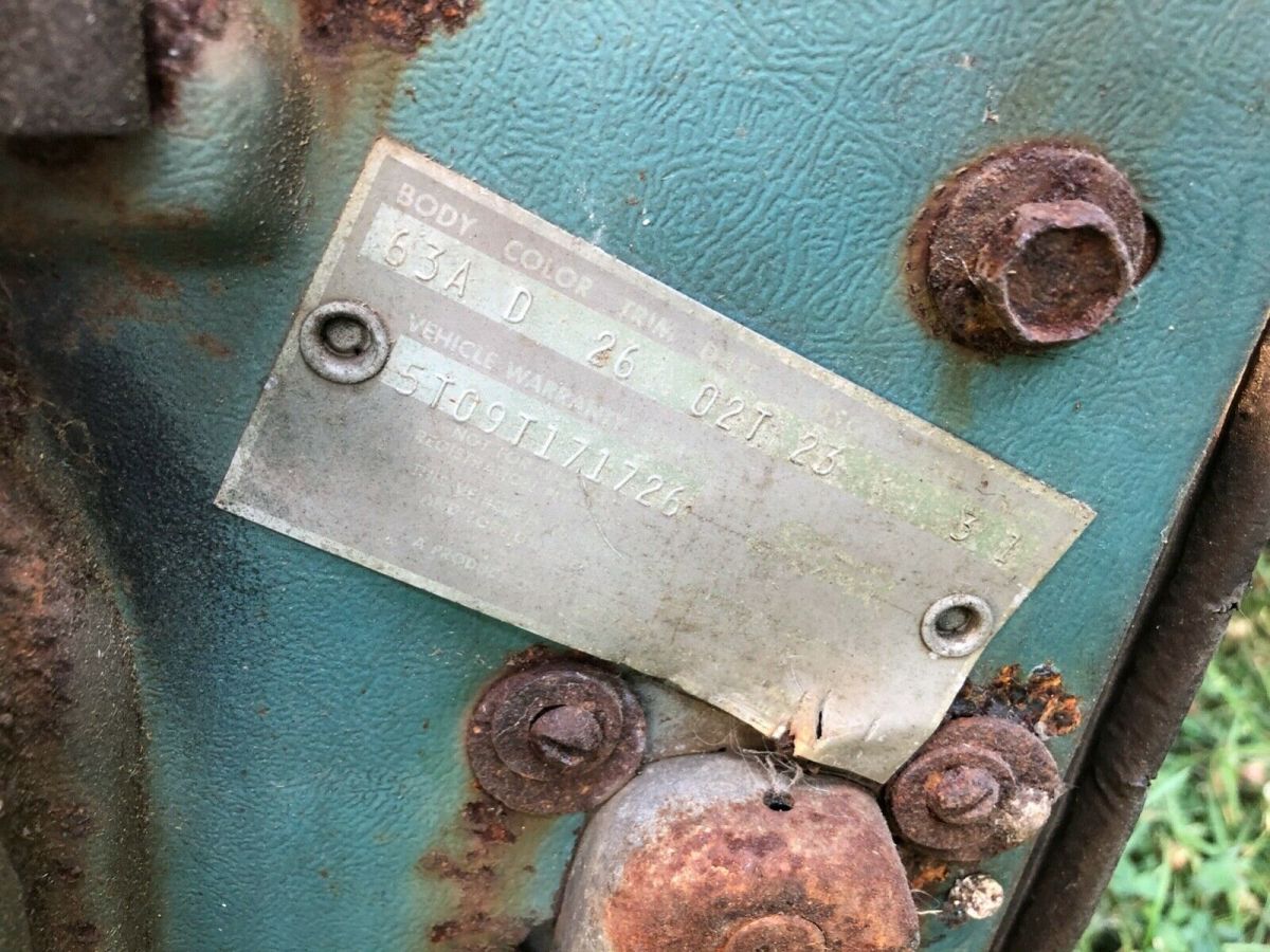 1965 Blue Ford Mustang Fastback