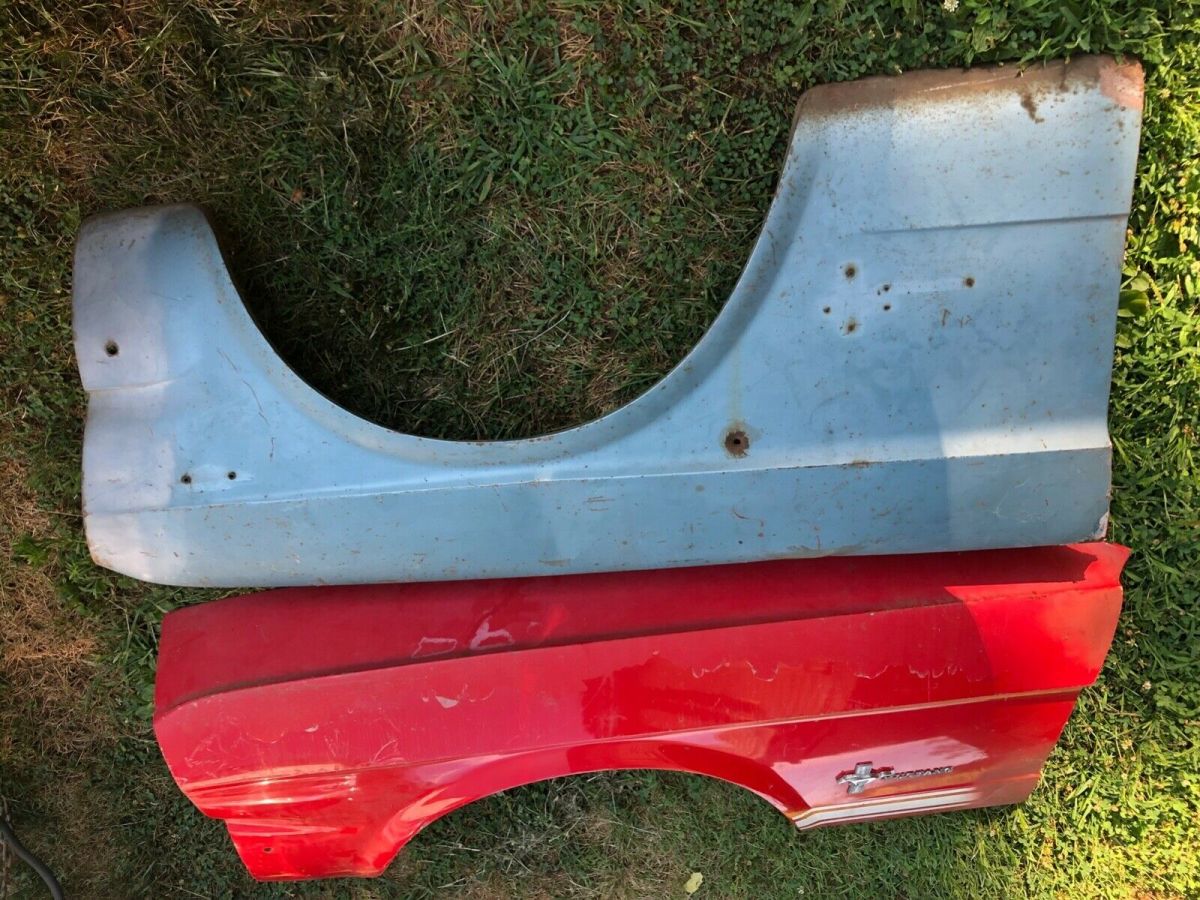 1965 Blue Ford Mustang Fastback