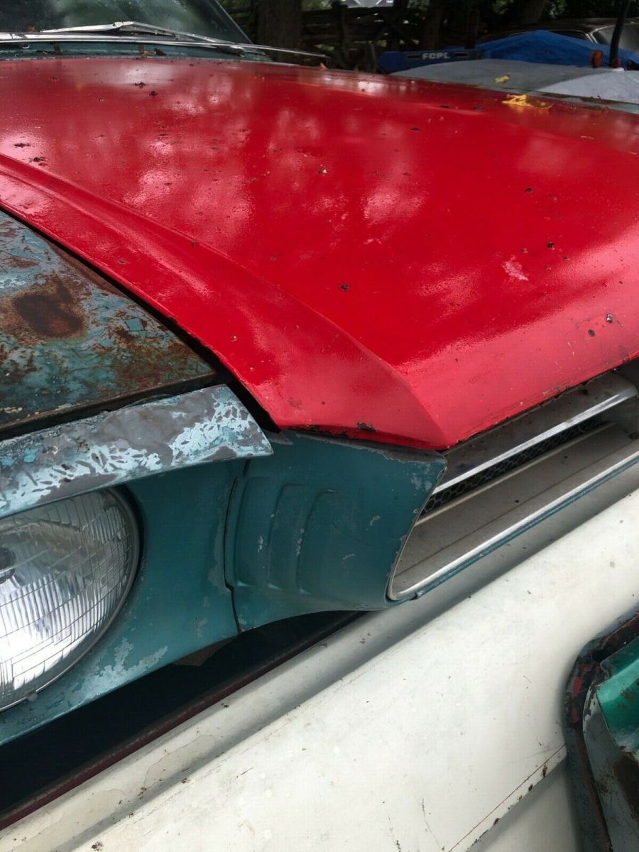 1965 Blue Ford Mustang Fastback