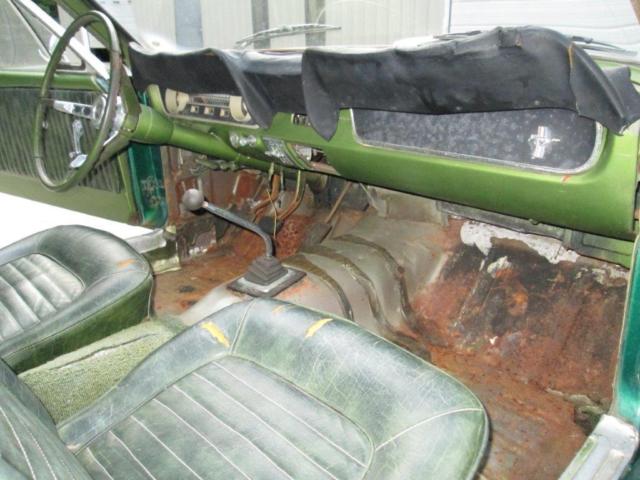 1965 Green Ford Mustang Fastback