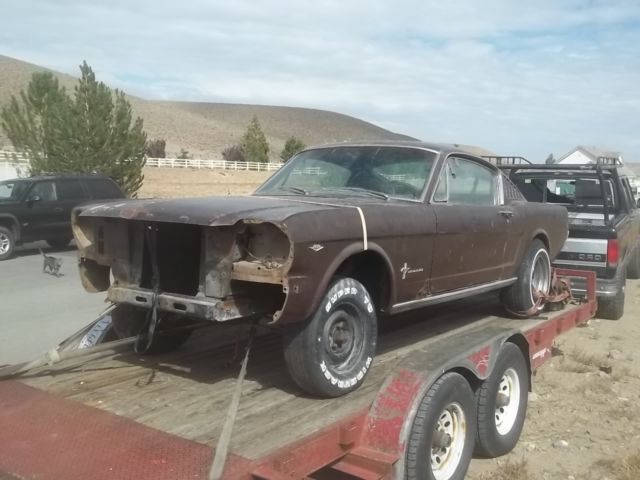 1965 Brown Ford Mustang Fastback