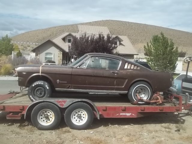 1965 Brown Ford Mustang Fastback