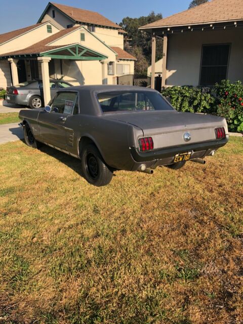 1965 Gray Ford Mustang Coupe