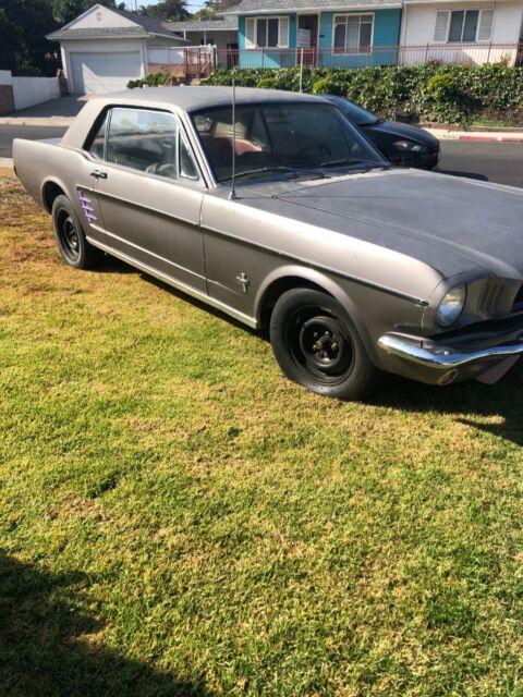 1965 Gray Ford Mustang Coupe