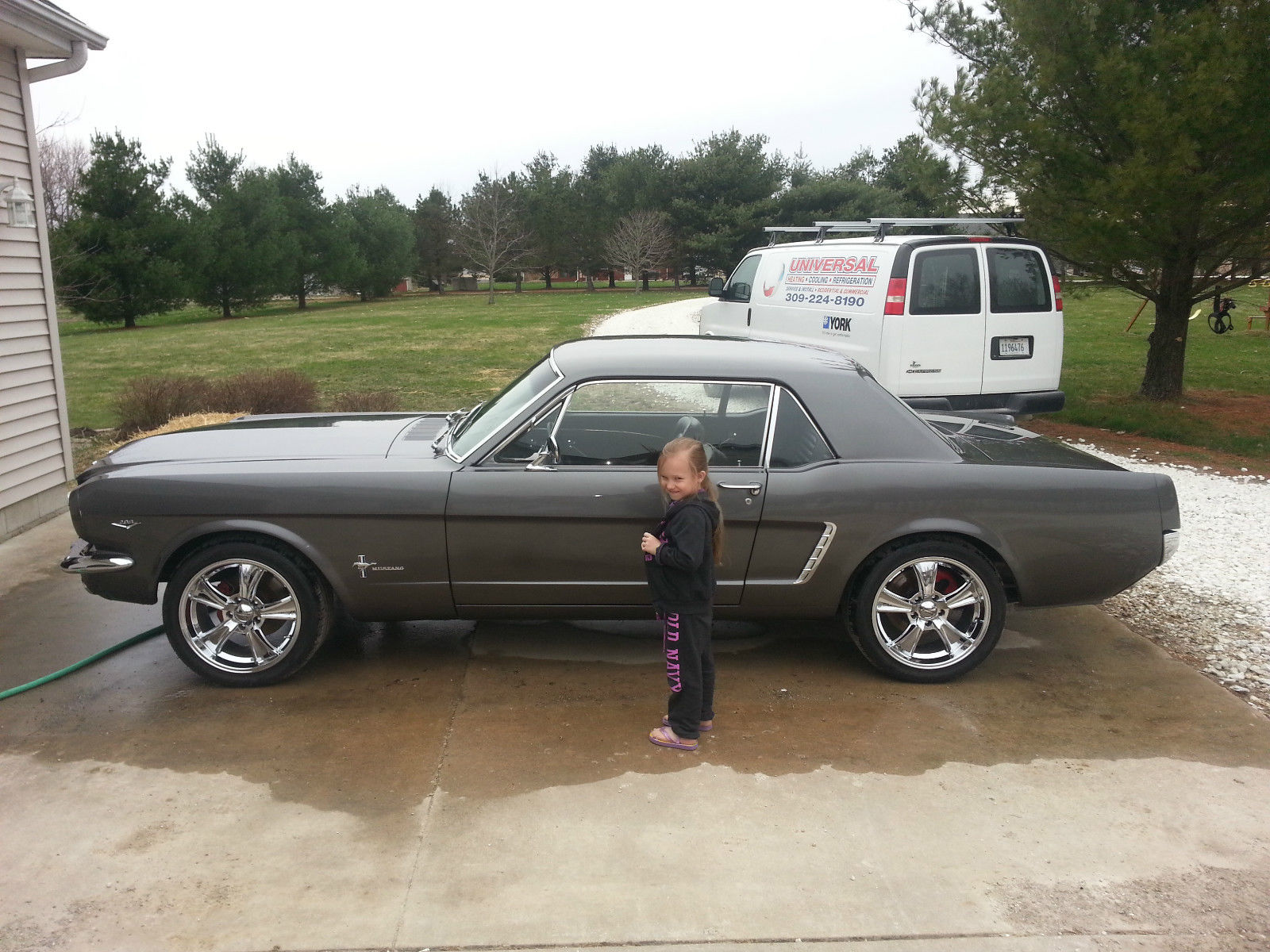 1965 Gray Ford Mustang Coupe