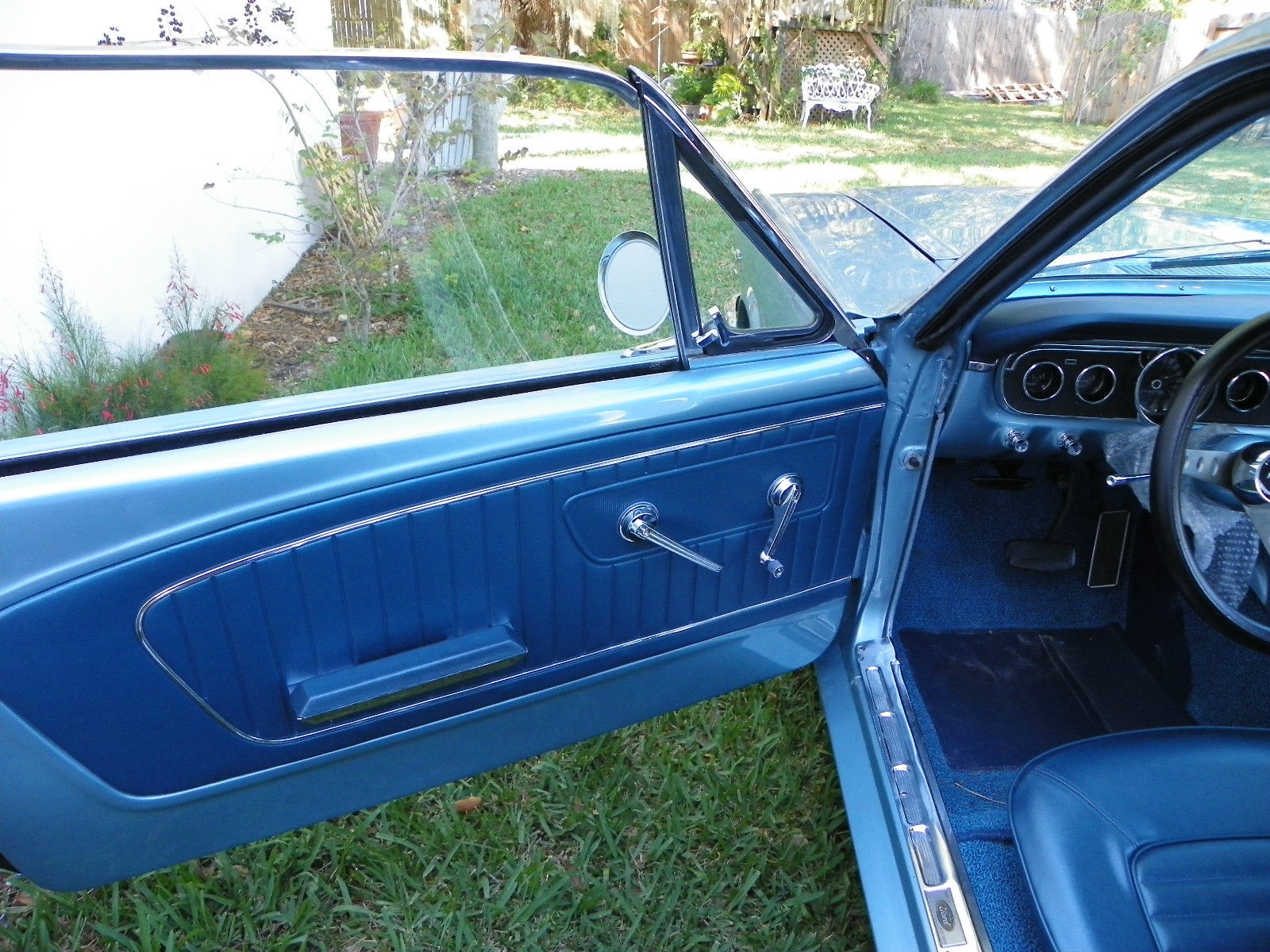 1965 Blue Ford Mustang Coupe