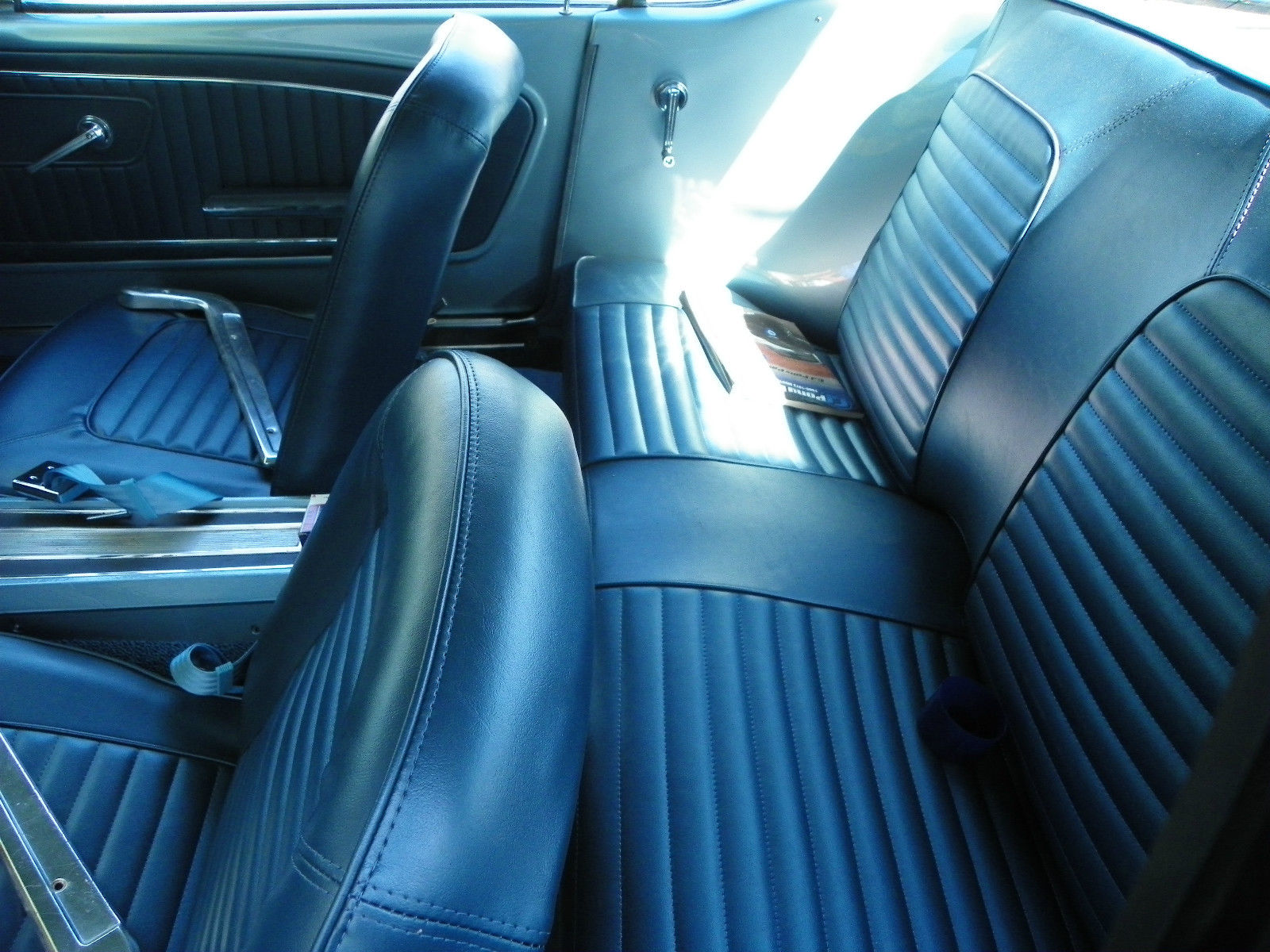 1965 Blue Ford Mustang Coupe