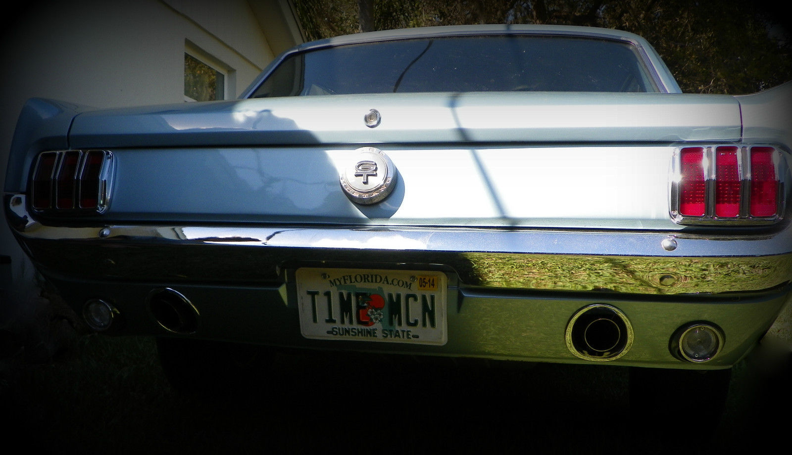 1965 Blue Ford Mustang Coupe