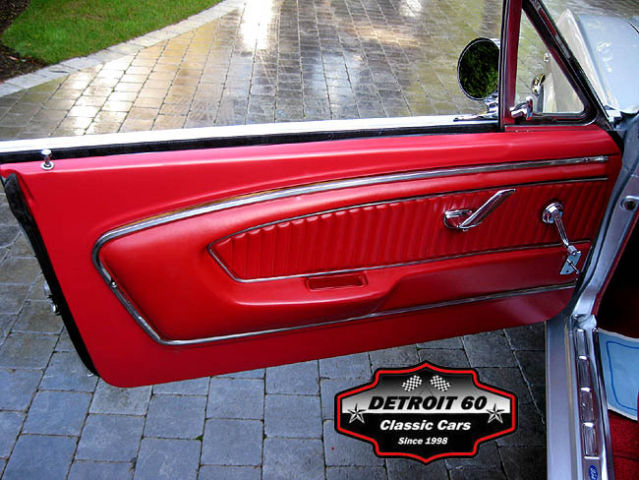 1965 Silver Smoke Ford Mustang