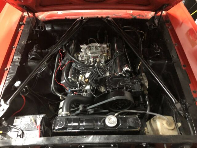 1965 Red Ford Mustang Convertible