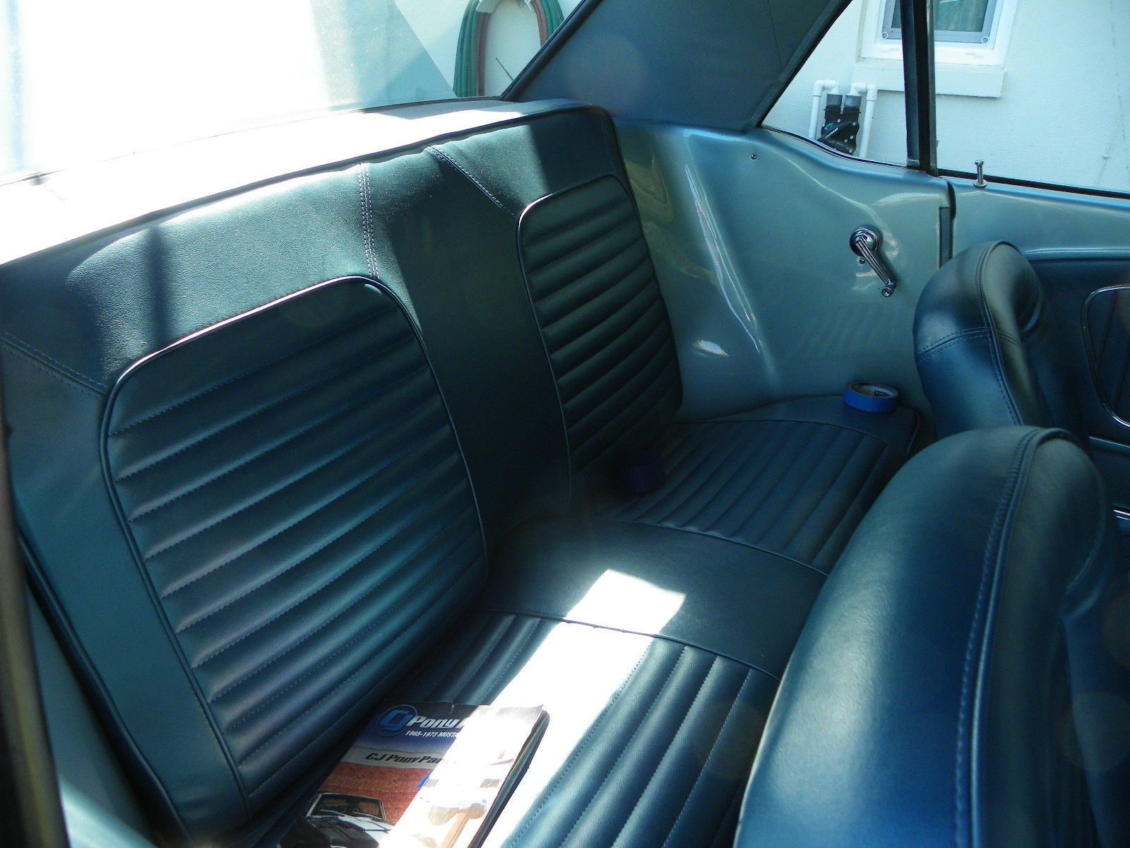 1965 Blue Ford Mustang Coupe