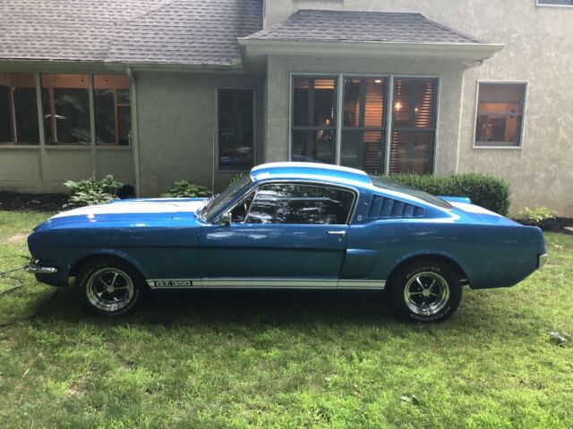 1965 Blue Ford Mustang Coupe