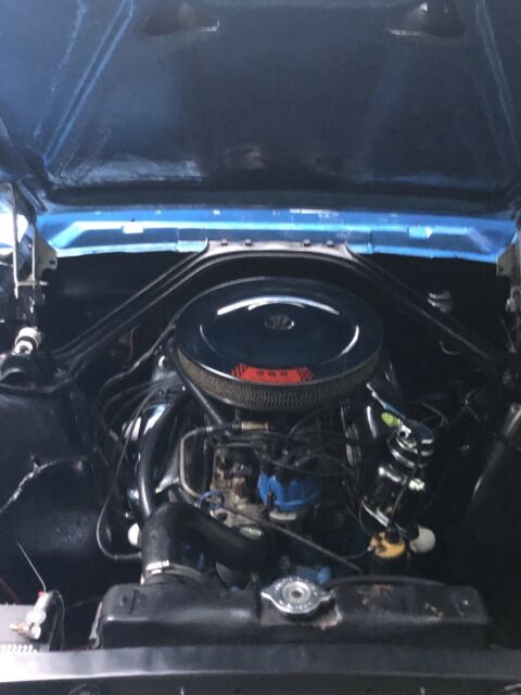 1965 Blue Ford Mustang Coupe