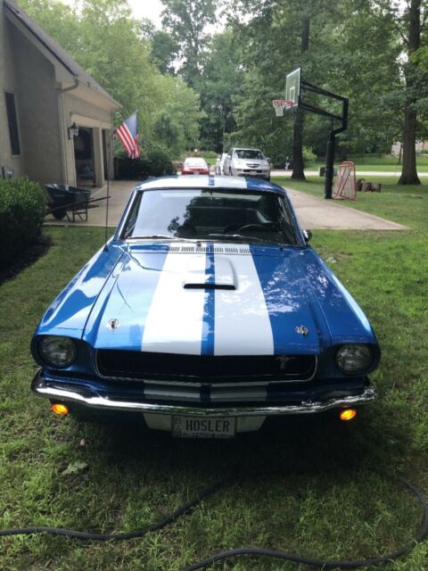 1965 Blue Ford Mustang Coupe