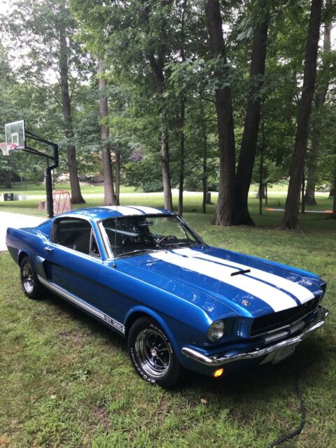 1965 Blue Ford Mustang Coupe