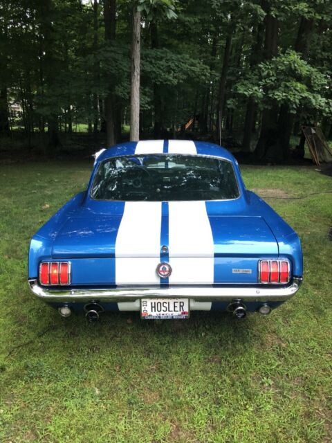 1965 Blue Ford Mustang Coupe