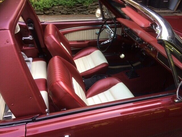 1965 Red Ford Mustang Convertible