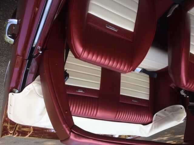 1965 Red Ford Mustang Convertible