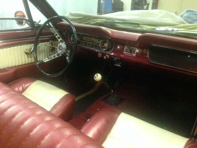 1965 Red Ford Mustang Convertible