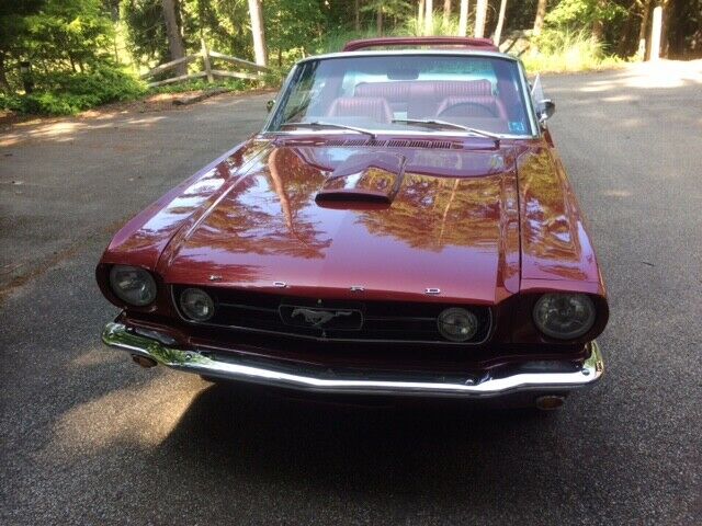 1965 Red Ford Mustang Convertible