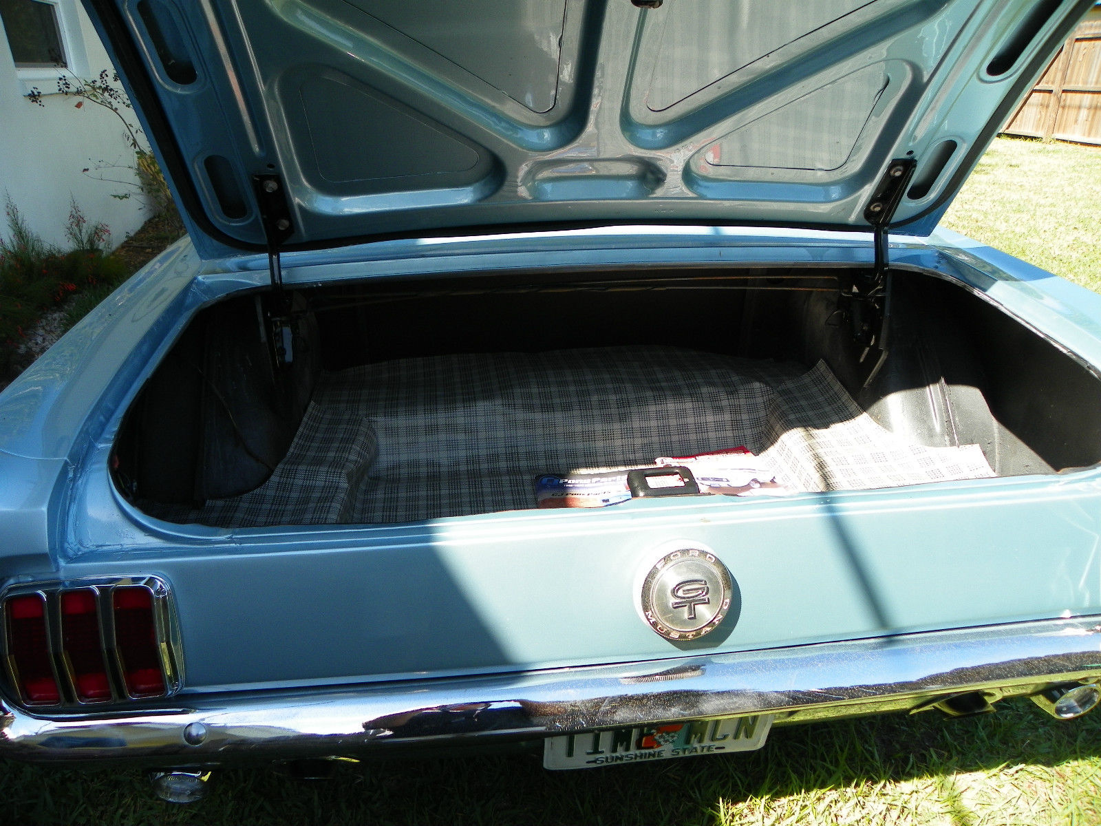 1965 Blue Ford Mustang Coupe
