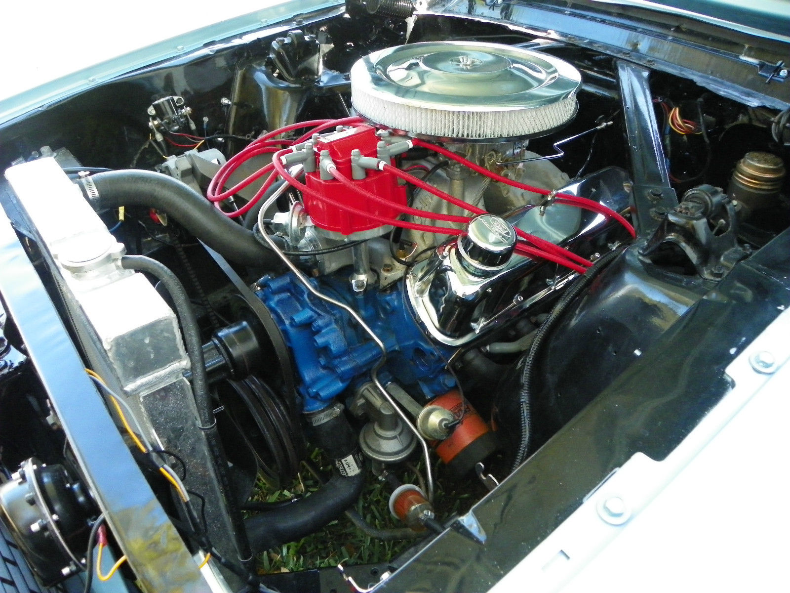 1965 Blue Ford Mustang Coupe