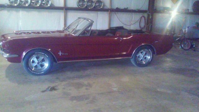 1965 Merlot Ford Mustang
