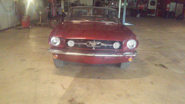 1965 Merlot Ford Mustang