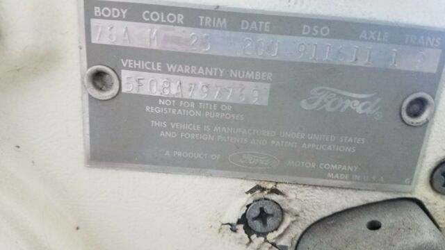 1965 Wimbledon White Ford Mustang Convertible