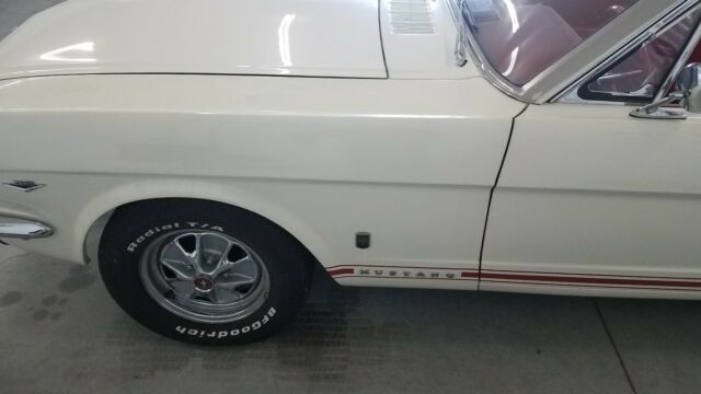 1965 Wimbledon White Ford Mustang Convertible