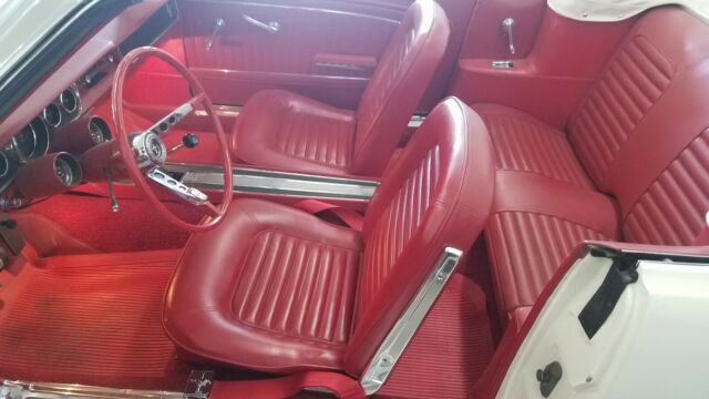 1965 Wimbledon White Ford Mustang Convertible