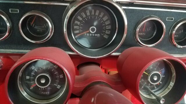 1965 Wimbledon White Ford Mustang Convertible