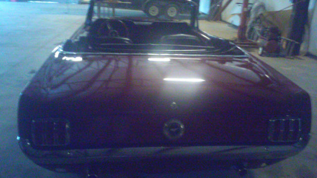 1965 Merlot Ford Mustang