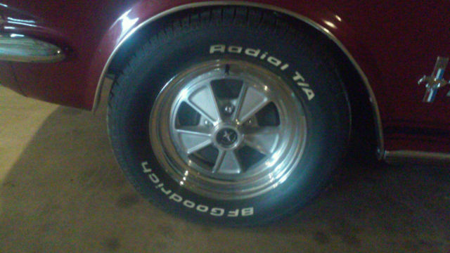 1965 Merlot Ford Mustang