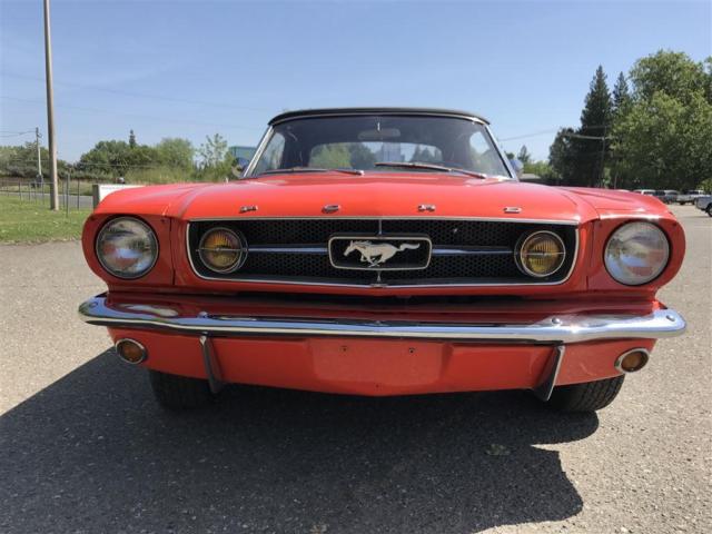 1965 Red Ford Mustang CONVERTIBLE