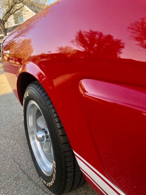 1965 Red Ford Mustang Convertible