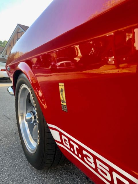 1965 Red Ford Mustang Convertible