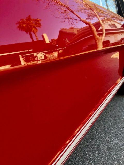 1965 Red Ford Mustang Convertible