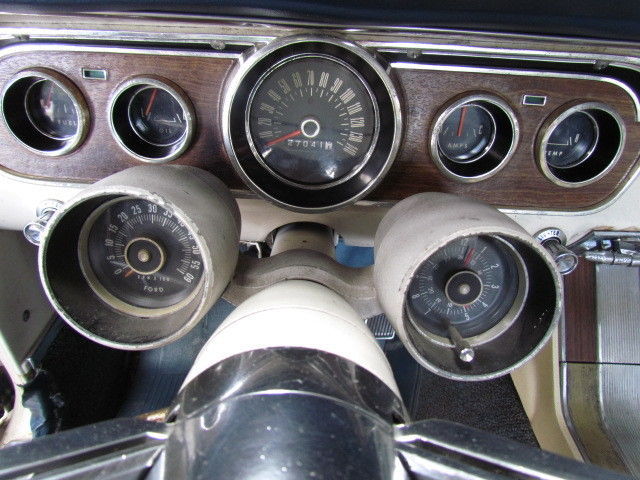 1965 Wimbledon White Ford Mustang GT Coupe