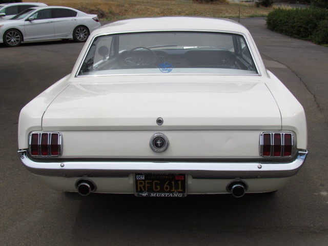 1965 Wimbledon White Ford Mustang GT Coupe