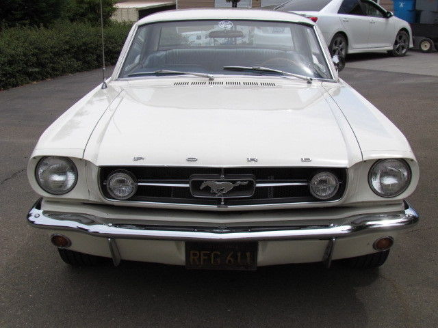1965 Wimbledon White Ford Mustang GT Coupe