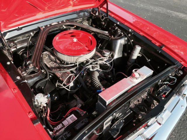 1965 Red Ford Mustang Coupe