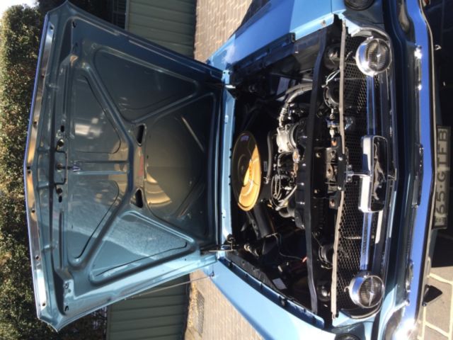 1965 Silver Mist Blue Ford Mustang Fastback